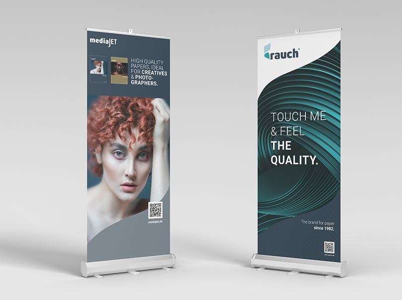 Druckmedien für Solvent-, UV- und Latextinten